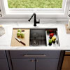 Workstation Undermount Kitchen Sink : DeerValleyBath