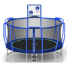 1500LBS Upgraded Trampoline 10-16FT : Zupapa