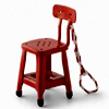 Utility Chair Ornament : Schoolhouse