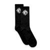 V-Logo Socks Double Pack Black : Vicinity