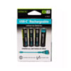 Voyager Aa Rechargeable : Paleblue Earth
