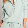 Waffle Knit Pullover : NegativeUnderwear