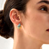 Wave Drop Earrings : Amara Jewels