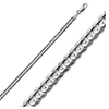 White Gold Solid Concave | Goldenmine.com