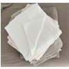 White Lightweight Linen Blanket | linoto.com