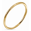 Wire Stacking Ring : Baby Gold 