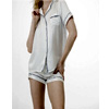 Women Short-Sleeve & Shorts Silk Pajama Set : Jasmisilk.com