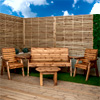 Wooden Garden Furniture Set : Cheaper Online