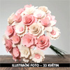 Wooden Scented Bouquet Pink - Manboxeo