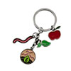 Worm Nerd Keychain : Worm Nerd