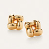Woven Square Earring - Jenny Bird 