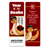 Year Of The Snake Bookmark : PositivePromotions