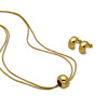 Yellow Gold Finished Set : Luxenter