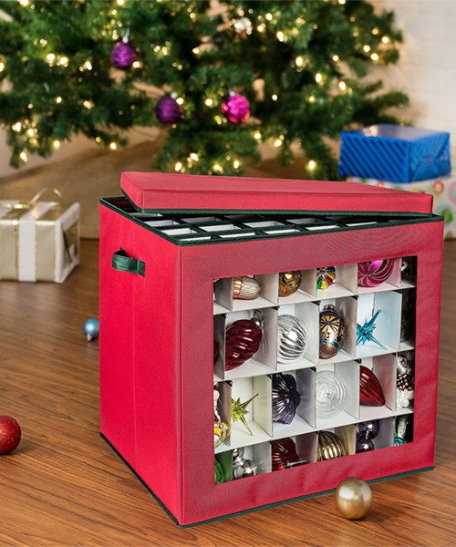 120-Cube Ornament Storage Box