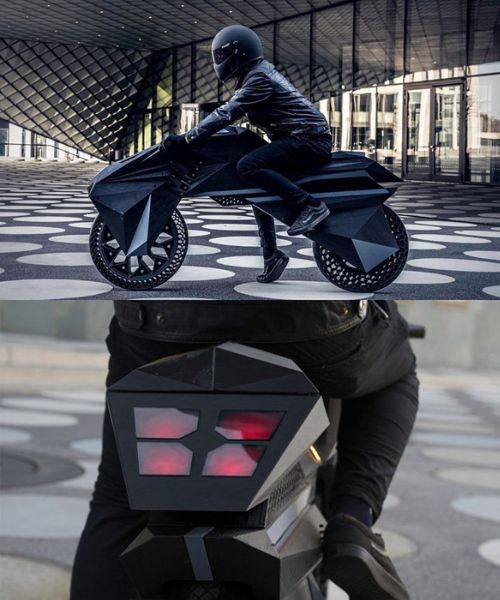 3D Printed Electric Motorcycle