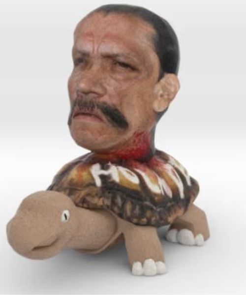 3D Printed Decapitated Tortuga