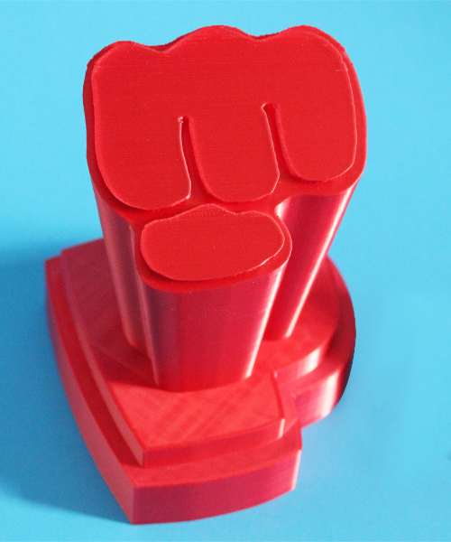 3D Printed Pewdiepie Play Button