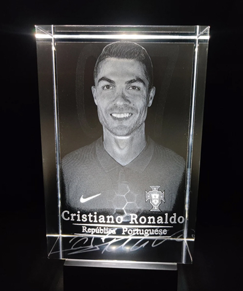 3D Real Face Of Cristiano Ronaldo