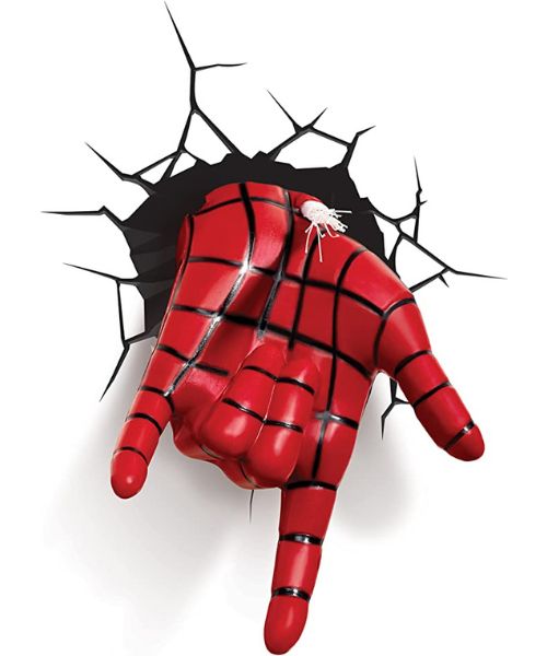3D Spider-Man Hand Night Light