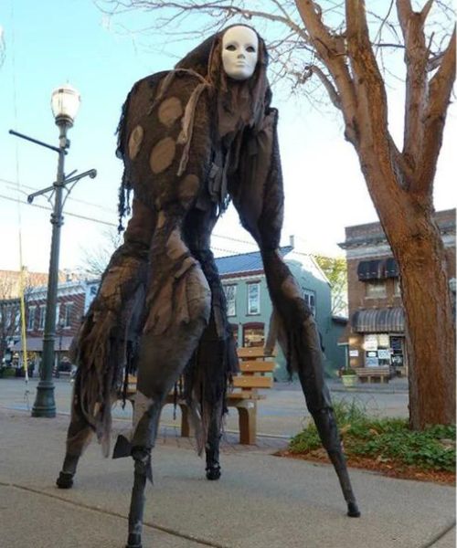 4-Legged Stilt Spirit Costume
