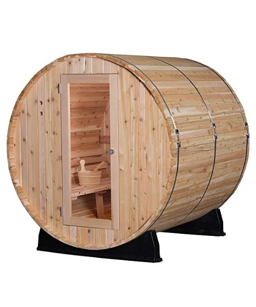 4-Person Barrel Sauna