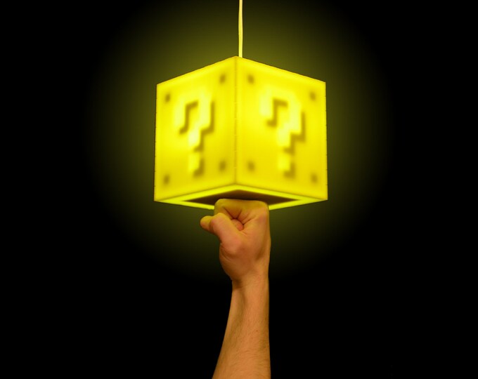 8-Bit Question Block Lamp
