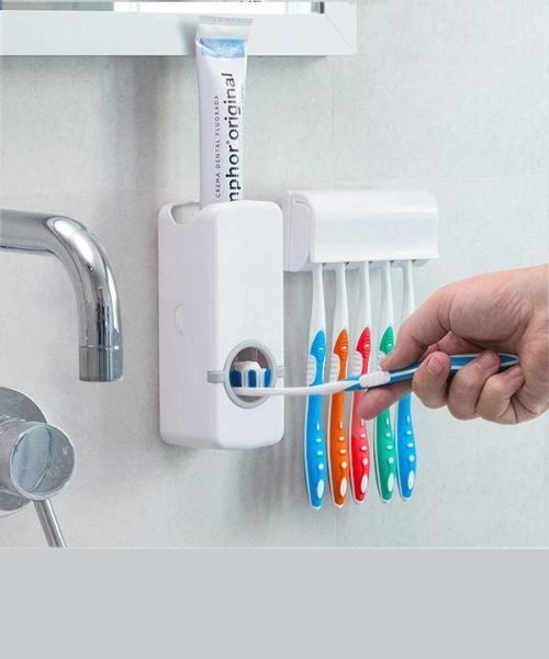 Automatic Toothpaste Dispenser Set