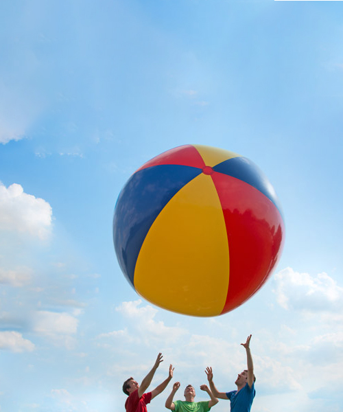 Gigantic Beach Ball - The Full-sized Fun - ThingsFromMars.com