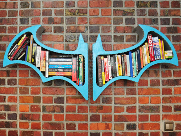 Batman Arkham Asylum Book Shelves