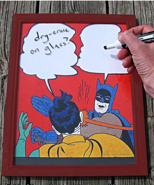 Batman Slap Meme Dry-Erase Board