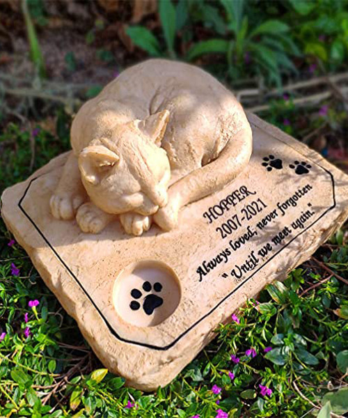 Cat Grave Stone Gift