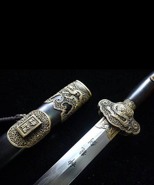Chinese Damascus Steel Sword