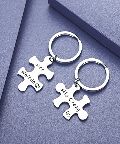 Couples Keychains Set