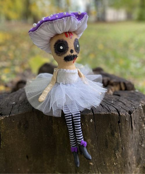 Creepy Mushroom Doll