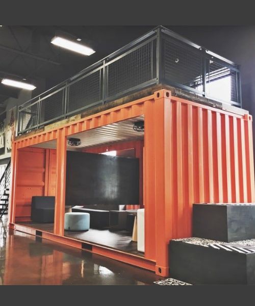 Custom Made to Order Cargo Container Office space