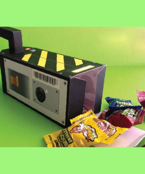 DIY Ghostbusters Party Favor Box