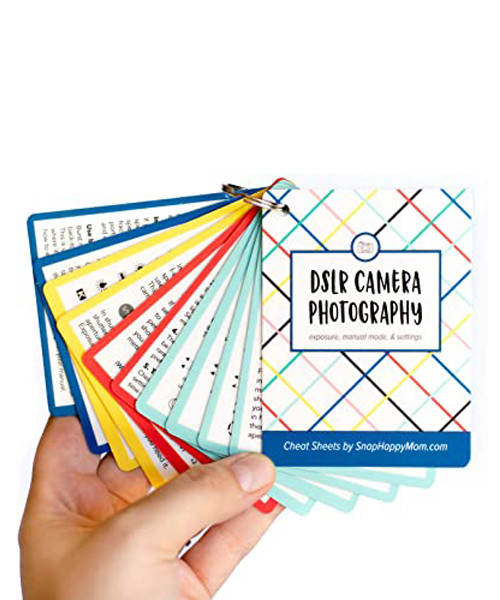DSLR Cheat Sheet Cards
