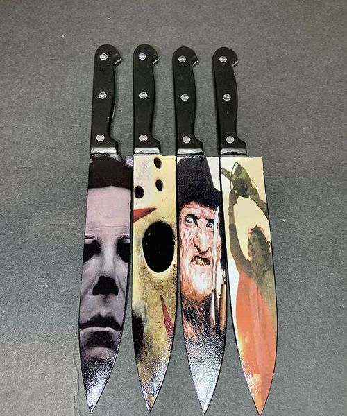 Decorative Horror Movie Themed Knives