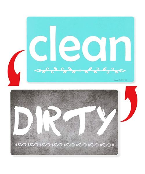 Dishwasher Clean/Dirty Flip Sign