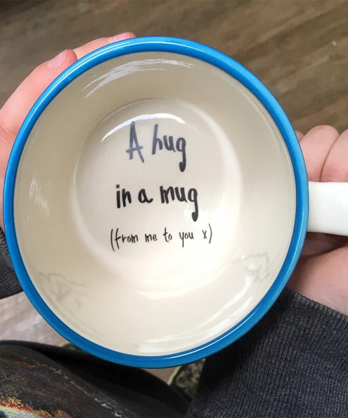 Hug in a mug hidden message