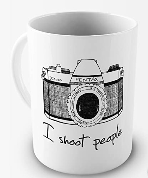 I Shoot People Camera Mug