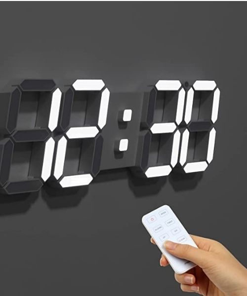 Led Wall Alarm Clock