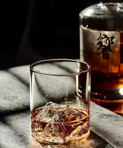 Mountain Peak Whisky Glass