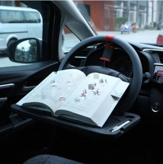 Multifunctional Car Steering Wheel Laptop Desk Stand For Tesla Model