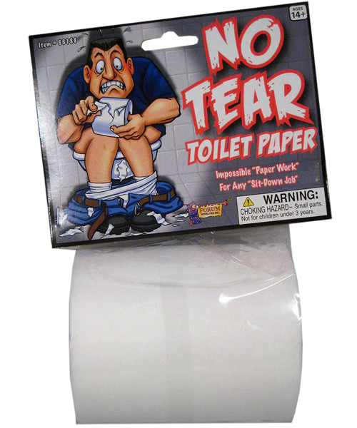 No Tear Prank Toilet Paper
