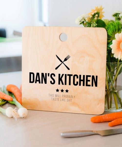 Personalized Name Chopping Board