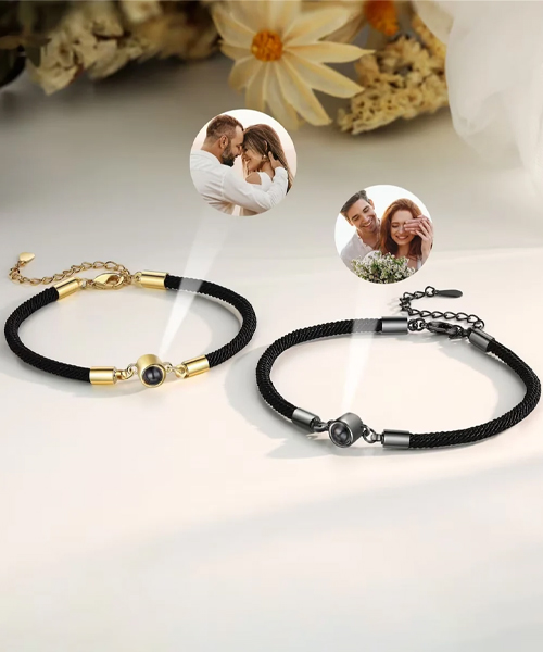 Personalized Picture Inside Bracelet