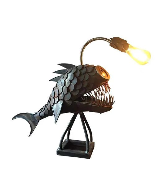 Puffer Fish Lamp