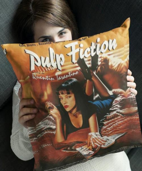 Pulp Fiction Movie Throw Pillow