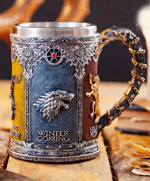 The Stark House Game of Thrones Drinking Cup